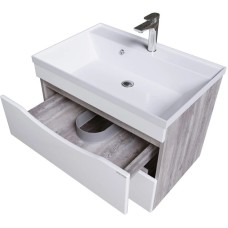 Комплект мебели бетон пайн/белый глянец 80,2 см Grossman Талис 108014 + 4627173210188 + 208009