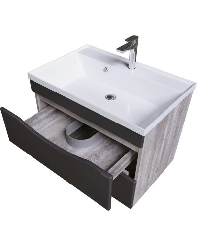 Комплект мебели бетон пайн/графит матовый 80,2 см Grossman Талис 108013 + 4627173210188 + 208009