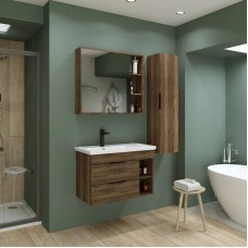 Комплект мебели темный дуб 81 см Grossman Форта 1080042 + 30469 + 2080022