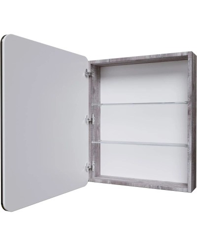 Комплект мебели бетон пайн/графит матовый 60,3 см Grossman Талис 106008 + 4627173210164 + 206006