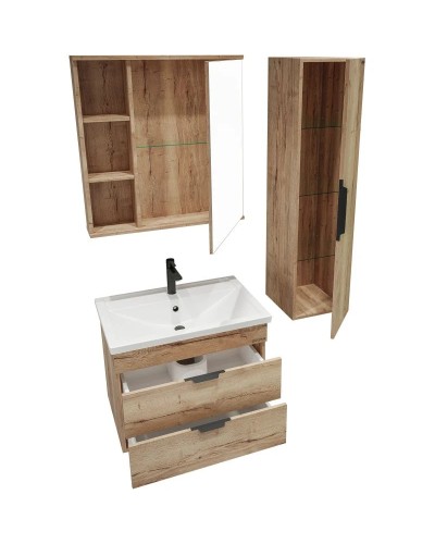 Комплект мебели дуб галифакс 71 см Grossman Форта 107003 + 15840 + 207002