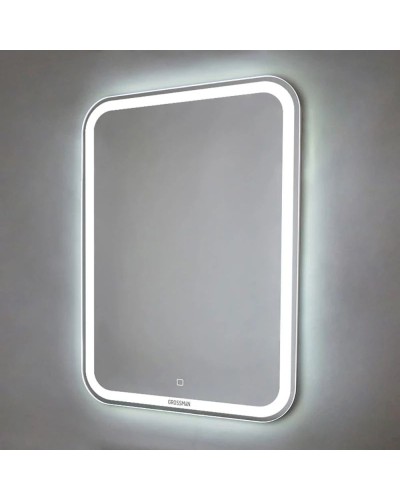 Комплект мебели бетон 66 см Grossman Кросс 106501 + Y18296 + 555800