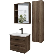 Комплект мебели темный дуб 61 см Grossman Форта 1060052 + 16413 + 2060032