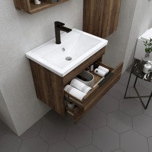 Комплект мебели темный дуб 61 см Grossman Форта 1060052 + 16413 + 2060032