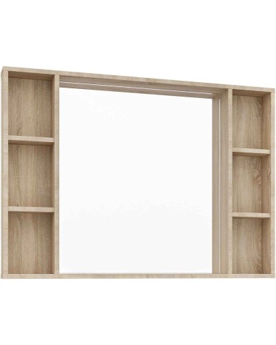 Комплект мебели дуб сонома/серый матовый 97,6 см Grossman Флай 101002 + 501002 + GR-3013 + 201001