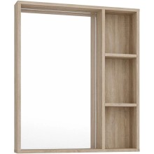 Комплект мебели дуб сонома/белый матовый 57 см Grossman Флай 106001 + 506001 + GR-3014 + 206001