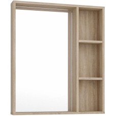 Комплект мебели дуб сонома/белый матовый 57 см Grossman Флай 106001 + 506001 + GR-3014 + 206001