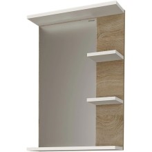 Комплект мебели дуб сонома/белый глянец 51 см Grossman Поло 105004 + 659 + 204701