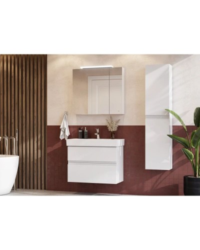 Комплект мебели белый матовый 80 см Roca Oleta A857640501 + 3274C500Y + A857647501