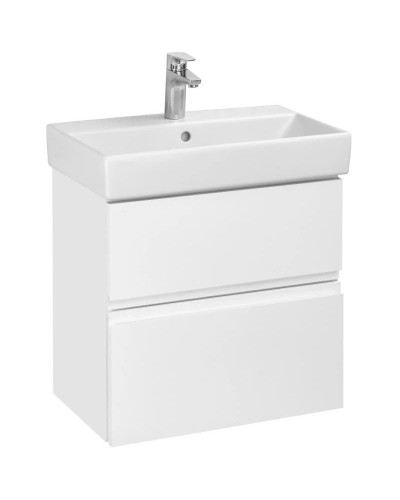 Комплект мебели белый глянец 60 см Roca Oleta A857639806 + 3274C400Y + A857646806