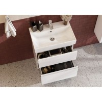 Комплект мебели белый глянец 60 см Roca Oleta A857639806 + 3274C400Y + A857646806