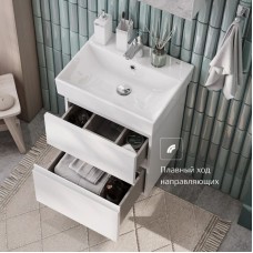 Комплект мебели белый глянец 60 см Roca Oleta A857639806 + 3274C400Y + A857646806