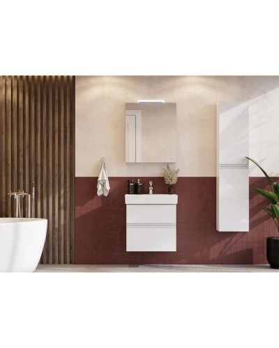Комплект мебели белый глянец 60 см Roca Oleta A857639806 + 3274C400Y + A857645806