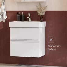 Комплект мебели белый глянец 60 см Roca Oleta A857639806 + 3274C400Y + A857645806