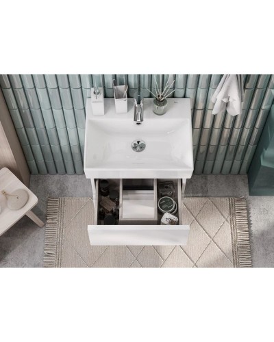 Комплект мебели белый глянец 50 см Roca Oleta A857638806 + 3274C300Y + A857643806