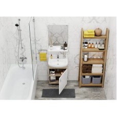 Комплект мебели дуб сонома/белый глянец 56,5 см Onika Эко 105204