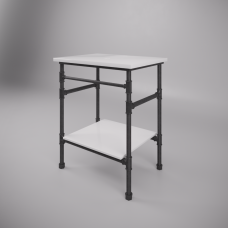 LOFT - 700 (каркас 700х500 / столешница 700 мм / полка 700 / зеркало 700 мм )