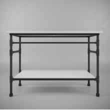 LOFT -1000 (каркас 1000х500 / столешница 1000 мм / полка 1000 / зеркало 1000 мм)