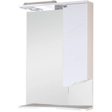 Комплект мебели белый глянец 61,5 см Onika Лайн 106043 + 4620008192772 + 205820