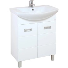 Комплект мебели белый глянец 61 см Onika Балтика 106040 + 1WH110246 + 205816