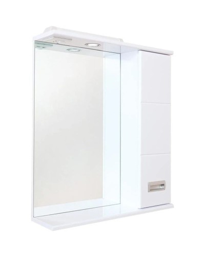 Комплект мебели белый глянец 60 см Onika Балтика 106035 + 1WH302082 + 205816