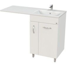 Комплект мебели белый глянец 120 см Onika Нави 106021 + 612002 + 205513