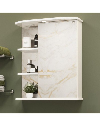 Комплект мебели белый глянец 120 см Onika Нави 106021 + 612002 + 205513