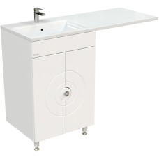 Комплект мебели белый глянец 120 см Onika Космос 106019 + 612001 + 205531