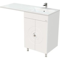 Комплект мебели белый глянец 120 см Onika Космос 106019 + 612002 + 205531