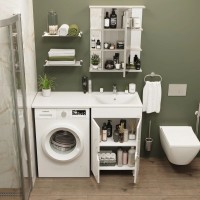 Комплект мебели белый глянец 120 см Onika Космос 106019 + 612002 + 205531