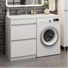 Комплект мебели белый глянец 120 см Onika Милтон 105801 + FC-00001871 + 210018