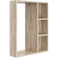 Комплект мебели дуб сонома/серый матовый 55,5 см Onika Милтон 105560 + 4620008192765 + 206070