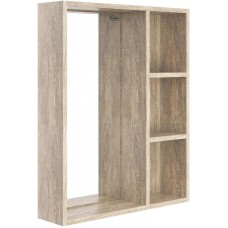 Комплект мебели дуб сонома/серый матовый 55,5 см Onika Милтон 105560 + 4620008192765 + 206070