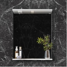 Комплект мебели белый глянец 55,5 см Onika Коралл 105558 + 4620008192765 + 205501