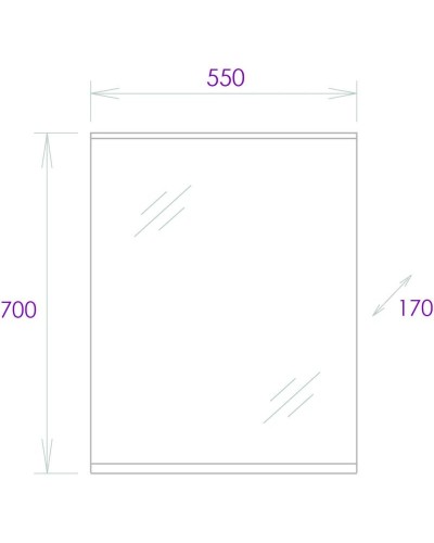 Комплект мебели белый глянец 55,5 см Onika Коралл 105558 + 4620008192765 + 205501