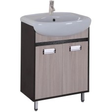 Комплект мебели венге луизиана/ясень шимо светлый 54 см Onika Гамма 105537 + UM-ERI55/1 + 205828