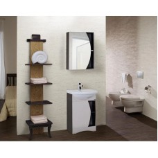 Комплект мебели венге луизиана/бодега 52 см Onika Дуэт 105201 + 1.3120.1.S00.11B.0 + 205207