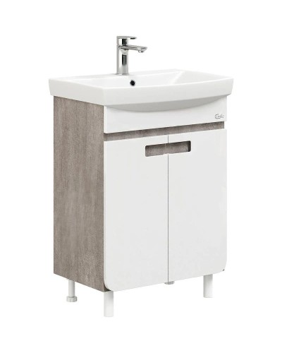 Комплект мебели белый глянец/кастелло 50 см Onika Тимбер 105033 + UM-CAR50/1 + 205216