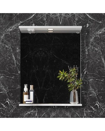 Комплект мебели белый глянец 51 см Onika Коралл 105032 + 4620008192758 + 205023