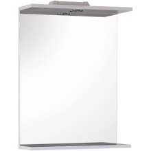 Комплект мебели белый матовый 52 см Onika Омега 105015 + 1.3120.1.S00.11B.0 + 205206