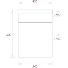 Комплект мебели дуб сонома/серый матовый 45,5 см Onika Милтон 104511 + 4640021065907 + 204803