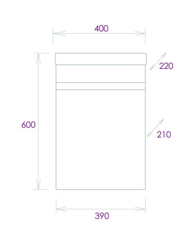 Комплект мебели белый глянец 40 см Onika Милтон 104007 + UM-COM40/1 + 204201