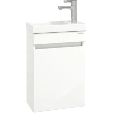 Комплект мебели белый глянец 40 см Onika Милтон 104007 + UM-COM40/1 + 204201