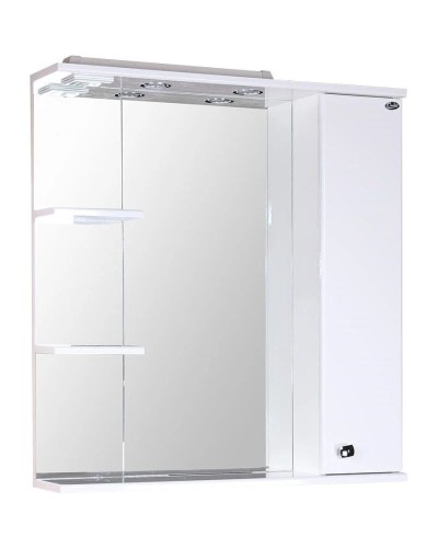 Комплект мебели белый глянец 83 см Onika Эльбрус 108202 + 1WH110228 + 208022