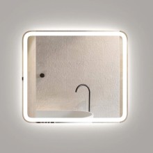 Комплект мебели белый глянец 80 см Onika Эвада 108058 + UM-COM80/1 + 208096