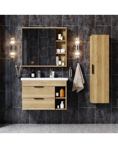 Комплект мебели дуб галифакс 81 см Onika Легран 108047 + 4640021065198 + 208092