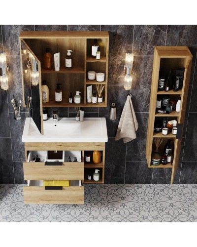 Комплект мебели дуб галифакс 81 см Onika Легран 108047 + 4640021065198 + 208092