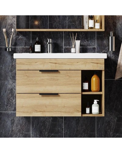 Комплект мебели дуб галифакс 81 см Onika Легран 108047 + 4640021065198 + 208092