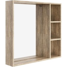 Комплект мебели дуб сонома/белый матовый 81 см Onika Тимбер 108045 + 4640021065198 + 208091