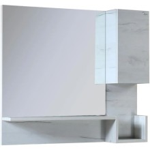 Комплект мебели дуб крафт белый 81 см Onika Санторини 108043 + 4640021065198 + 208089